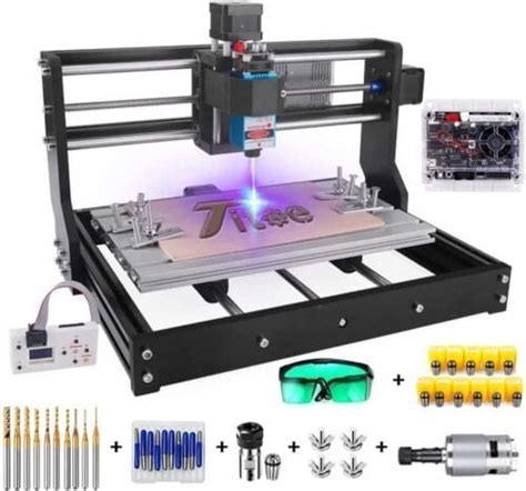 cnc router laser engraver combination